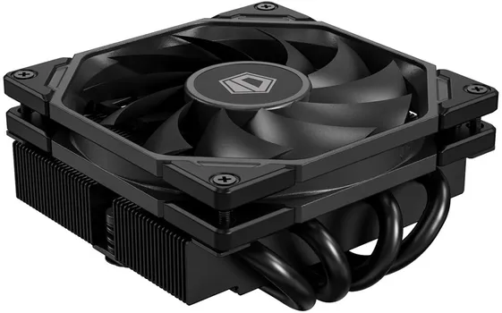Кулер для процессора ID-COOLING IS-40-XT для Socket/115x/1200/1700/1851/AM4/AM5, 92 мм, 2800rpm, 35.2 дБА, 95 Вт, 4-pin PWM, Al (IS-40-XT BLACK)