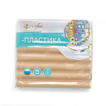 Пластика (пластилин отверждаемый) брус 56 гр. (103 телесный бежевый)