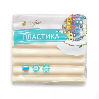Пластика (пластилин отверждаемый) брус 56 гр. (104 классический телесный светлый)