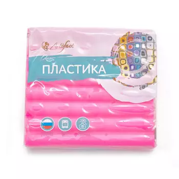 Пластика (пластилин отверждаемый) брус 56 гр. флуоресцентный (316 флуоресцентный маджента)