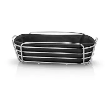 Blomus Корзинка для хлеба 32 х 14 см черная Delara Blomus