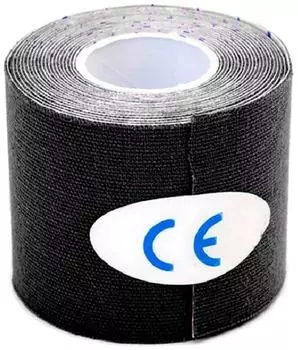 Кинезио тейп Bradex черный 5*500см