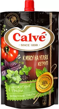 Кетчуп Calve К мясу на углях с пряными травами 350г