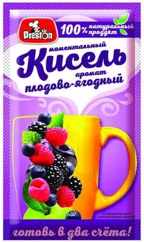 Кисель Preston плодово-ягодный 30г
