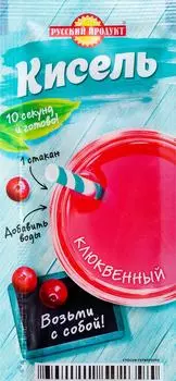 Кисель Русский продукт Клюква 25г - Vprok.ru Перекрёсток