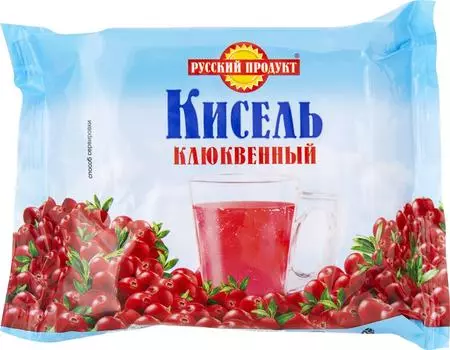 Кисель Русский продукт Клюквенный 190г. Закажите онлайн!