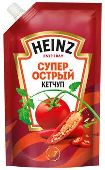 Кетчуп Heinz Супер острый 350г