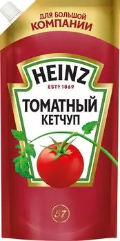 Кетчуп Heinz Томатный 550г - Vprok.ru Перекрёсток