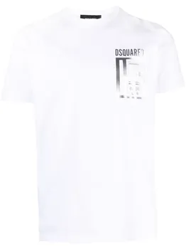 Футболка с логотипом DSQUARED2, белый