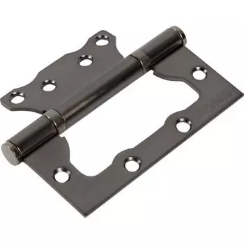 Петля без врезки N100500/2BB-GR/BL 100x75x2.5 мм сталь цвет графит
