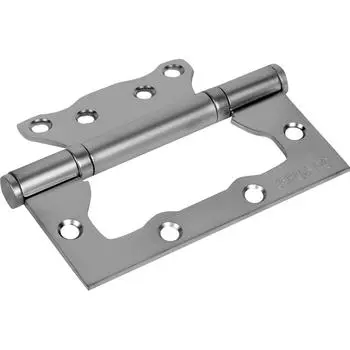 Петля без врезки N100500/2BB-PC/BL 100x75x2.5 мм сталь цвет перламутровый хром