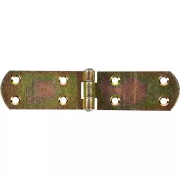 Петля французская Gah Alberts 35x160 мм сталь цвет жёлтый