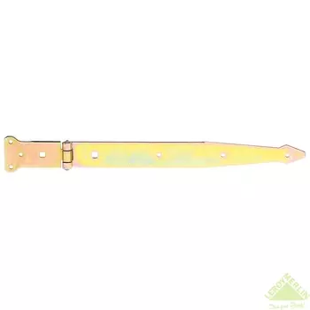 Петля Gah Alberts 45x400 мм сталь цвет жёлтый