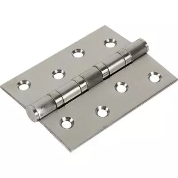 Петля универсальная 4BB 100x75x2.5 мм сталь цвет серебро