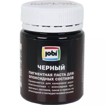 Пигментная паста Jobi для эпоксидных составов 40 мл цвет черный