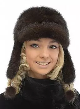 Ушанка из норки 35/6, КАЛЯЕВ