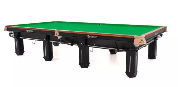 Стол\снукер Rasson Sword II 12 ф 56.992.12.5 черный, плита 45 мм в комплекте