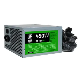 Блок питания 450 Вт ATX BaseTech BT-450R1, 120 мм