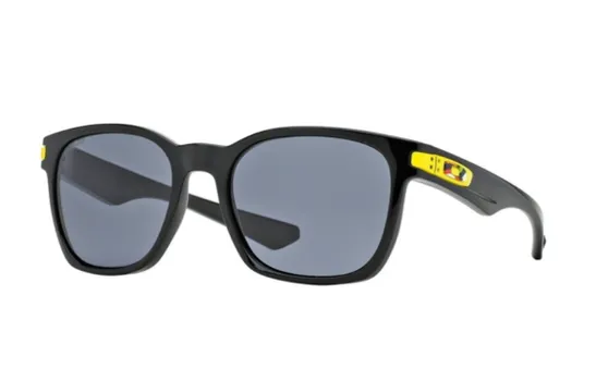 Oakley Солнцезащитные очки унисекс с пластинчатой оправой неправильной формы, черные