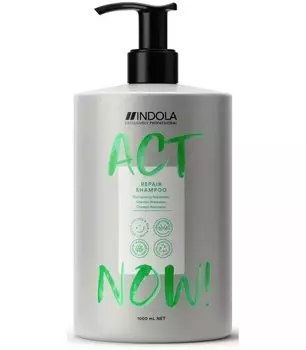 Indola Шампунь Act Now для восстановления волос, 1000 мл (Indola, Repair)