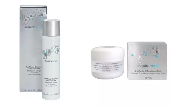Inspira Cosmetics Набор "Тотальное очищение", 2 продукта (Inspira Cosmetics, Inspira Med)