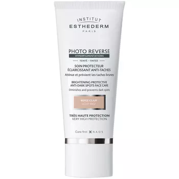 Institut Esthederm Солнцезащитный крем с максимальной степенью защиты для кожи с пигментацией Photo Reverse Light Beige, 50 мл (Institut Esthederm, Sun Care)