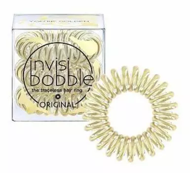 Invisibobble Резинка-браслет для волос Time To Shine You’re Golden, 3 шт (Invisibobble, Original)