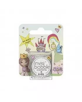 Invisibobble Резинка для волос Princess Sparkle, с подвесом, 3 шт (Invisibobble, Kids)