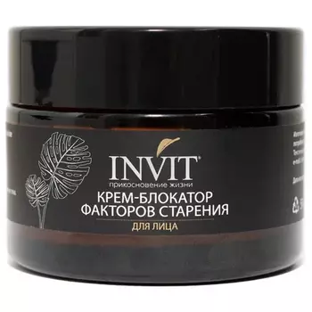 Invit Крем-блокатор факторов старения лица, 50 мл (Invit, Absolute Blocker &amp; Anti-Age Effect)