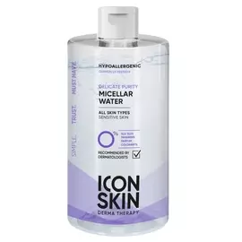 Icon Skin Очищающая мицеллярная вода Delicate Purity, 450 мл (Icon Skin, Derma Therapy)