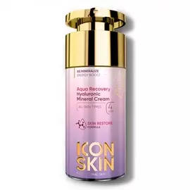 Icon Skin Увлажняющий крем с гиалуроновой кислотой и минералами Aqua Recovery, 30 мл (Icon Skin, Re:Mineralize)