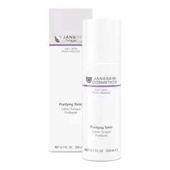 Janssen Cosmetics Тоник для жирной кожи с акне Purifying Tonic Lotion, 200 мл (Janssen Cosmetics, Oily skin)