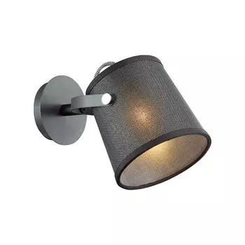 Бра Odeon Light Loka 4159/1W черное Е27 15W