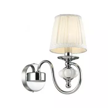 Бра Odeon Light Medea 4186/1W белое Е14 40W