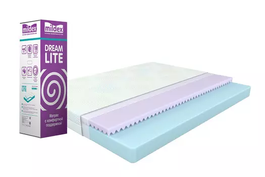 Матрас беспружинный Dream Lite