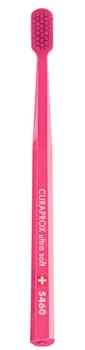 Зубная щетка Curaprox "ultrasoft", малиновая
