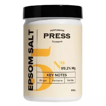 Press Gurwitz Парфюмери Соль английская с магнием №5 500 г