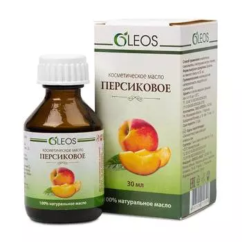 Oleos Масло косметическое Персиковое 30 мл