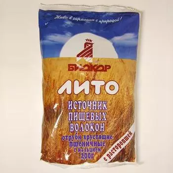 Отруби "Лито" хрустящие с расторопшей и кальцием 200 г