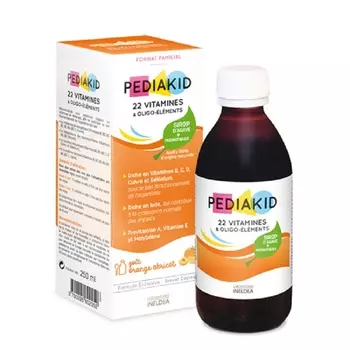 PEDIAKID 22 Витамина и Олигоэлементы сироп 250 мл