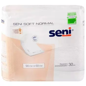 Пеленка Seni Софт Нормал 60 x 90 см 30 шт