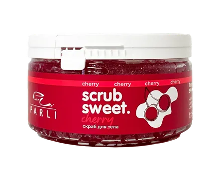 Скраб для тела Sendo сахарно-солевой Вишня Scrub Sweet Cherry, 300 гр.