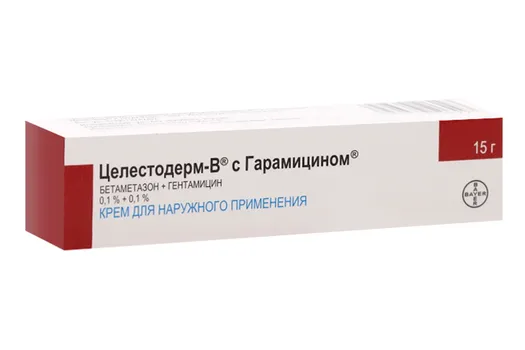Целестодерм В с гарамиц 0.1%, 15 г, крем