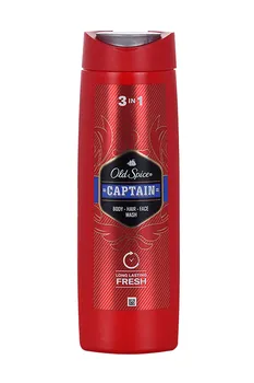 Гель и шампунь OLD SPICE 3 в 1 д/душа captain, 400 мл