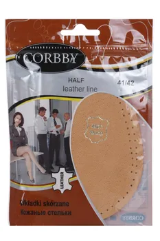 Полустельки Corbby Half латекс перфорир основа натур кожа р 41-42