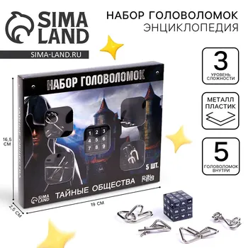 Головоломка металлическая