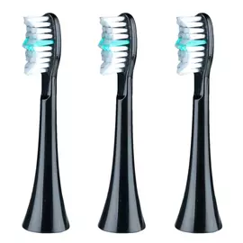 Насадка для зубной щетки MC6100, 3 шт, черная, Beauty