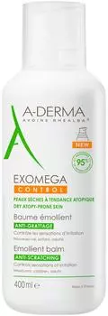 Бальзам для лица и тела A-Derma Exomega Control смягчающий 400мл