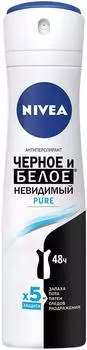 Антиперспирант NIVEA Черное и Белое Невидимый Pure 150мл