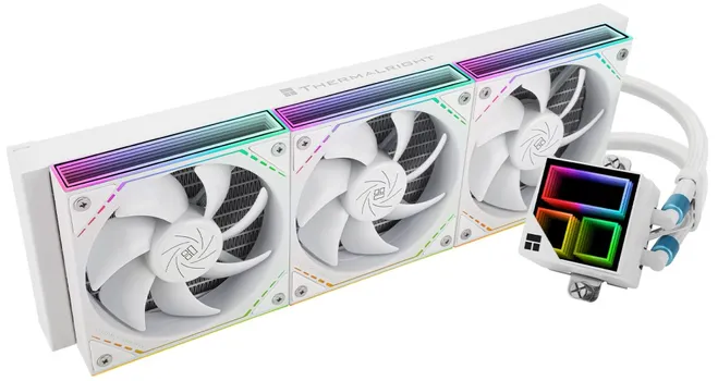 Система охлаждения жидкостная Thermalright Frozen Infinity 360 White LGA115x/1200/1700/1851/AM4/AM5 (3*120mm, 2000rpm, 68.9CFM, 28dBa, 4-pin PWM)